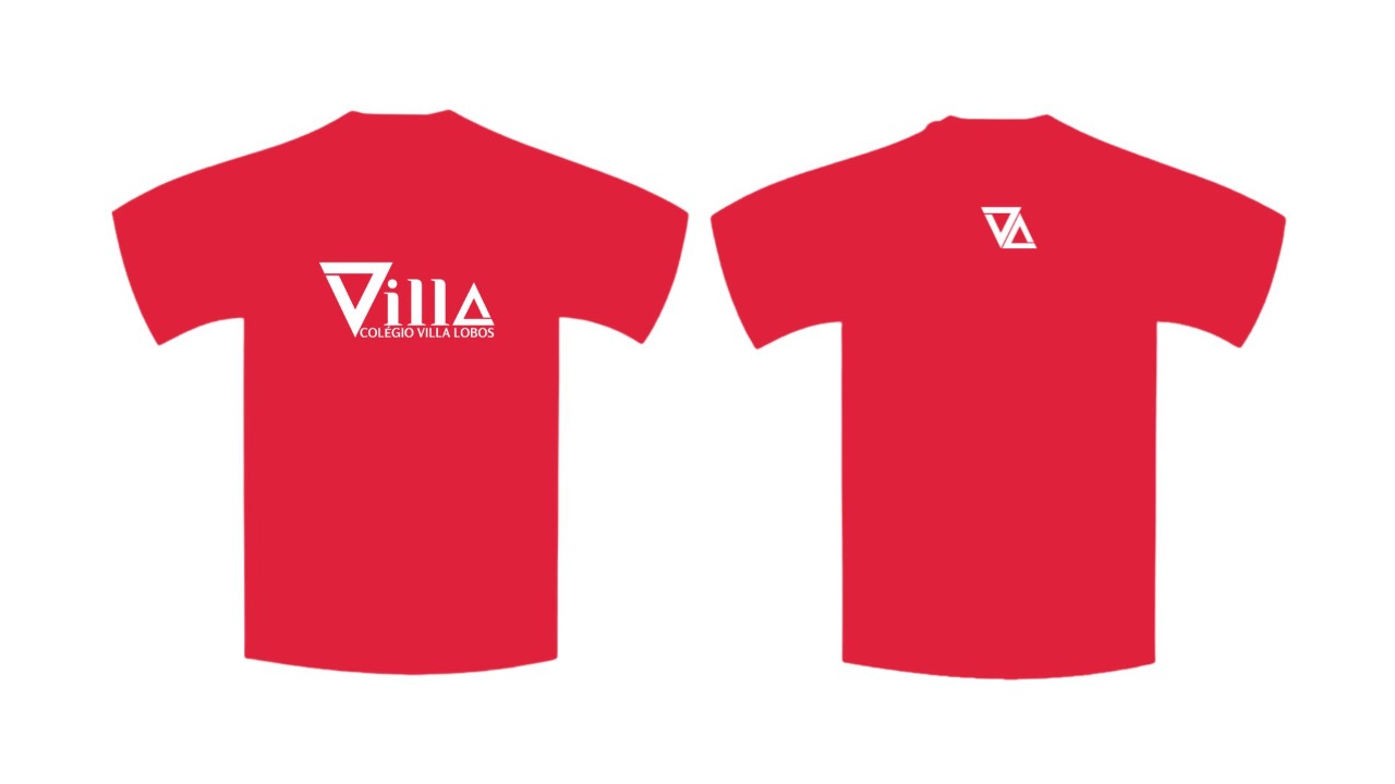 Camiseta VILLA LOBOS - Vermelha